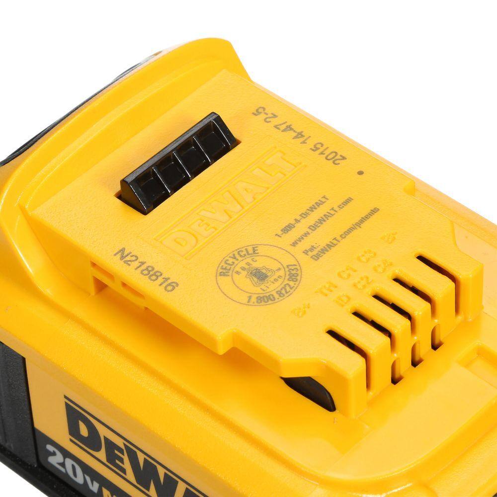 DW 20V MAX XR Premium Lithium-Ion 4.0Ah Battery Pack DCB204