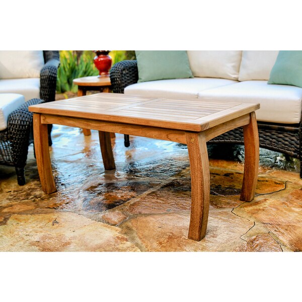 Jakarta Teak Rectangle Outdoor Coffee Table