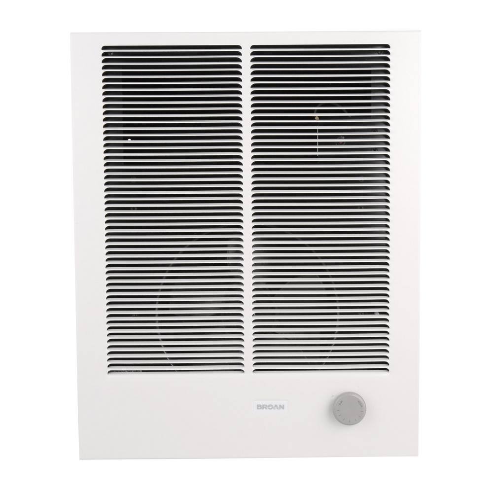 Broan-NuTone 16-1332 in. x 20-1964 in. 4000-Watt High-Capacity Wall Heater in White 198