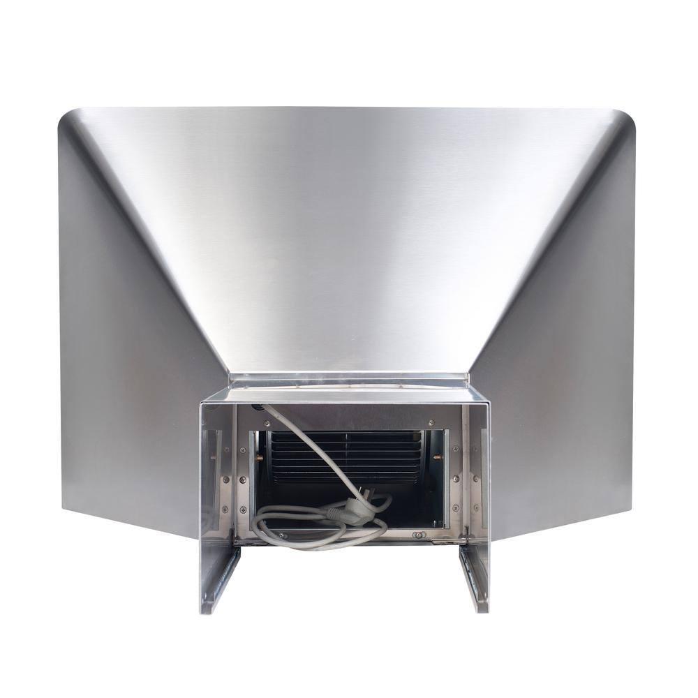 Home Beyond 30 in 600CFM Under the Cabinet Range Hood With Light in Stainless Steel