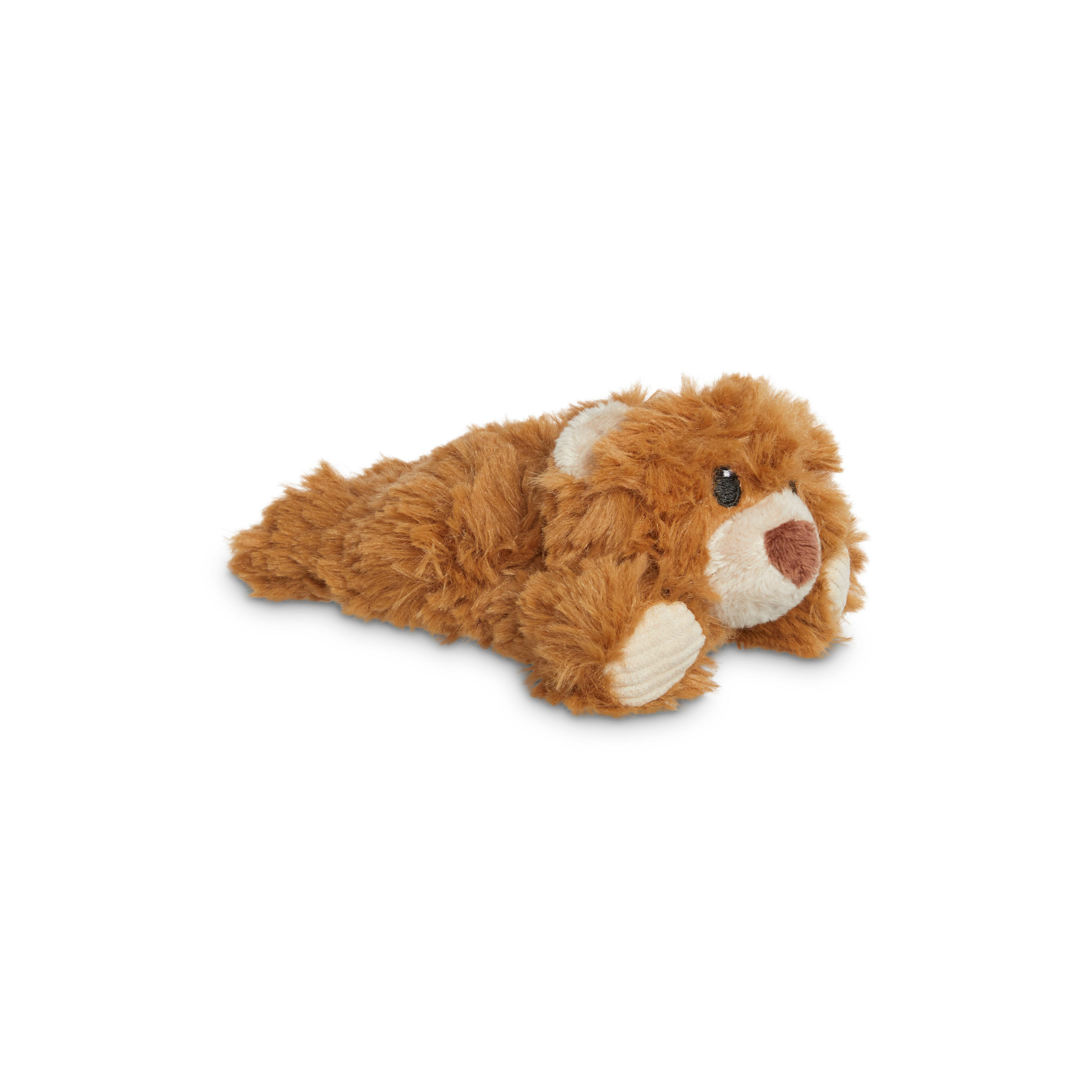 Leaps  Bounds Bearer of Snuggles Bear Plush Dog Toy in Various Styles， Small