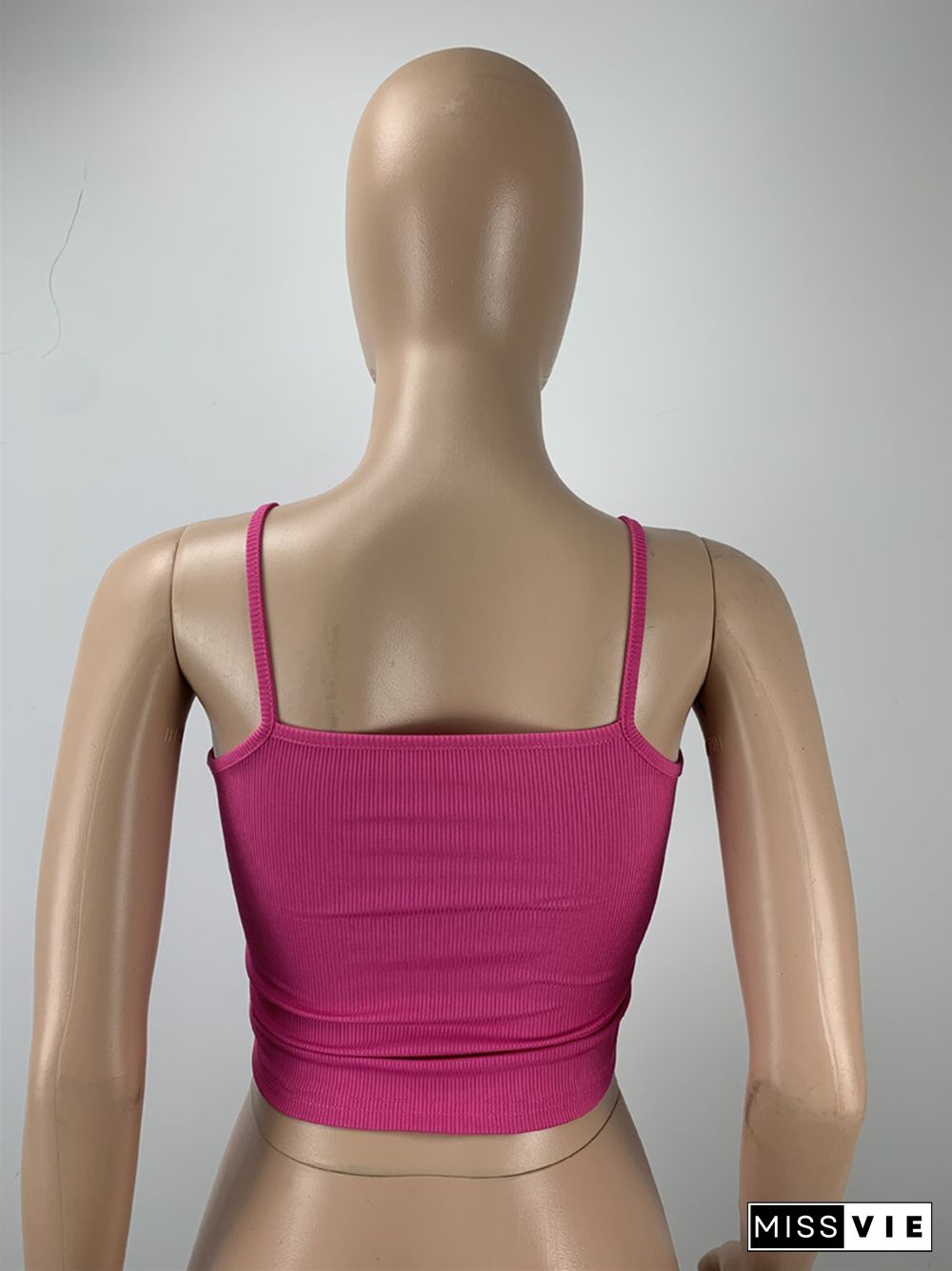 Deep V-Neck Ruched Knot Front Camisole Crop Top