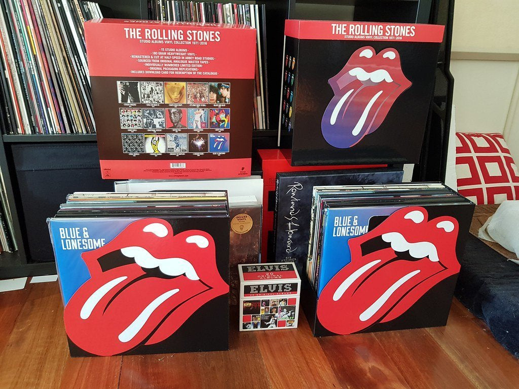 THE ROLLING STONES:STUDIO ALBUMS VINYL COLLECTION 1971-2016(LTD.EDT.)