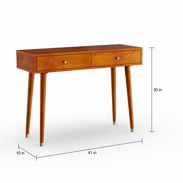 Carson Carrington Steinkjer Mid-century Console Table