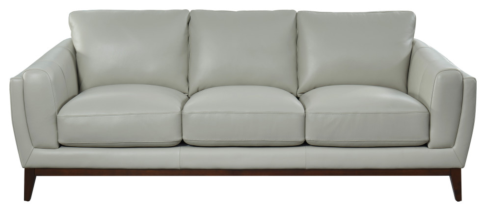 Rio Top Grain Leather Sofa   Transitional   Sofas   by Hello Sofa Home  Houzz