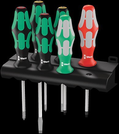 Wera 05347778001 334/368/6 Screwdriver Set