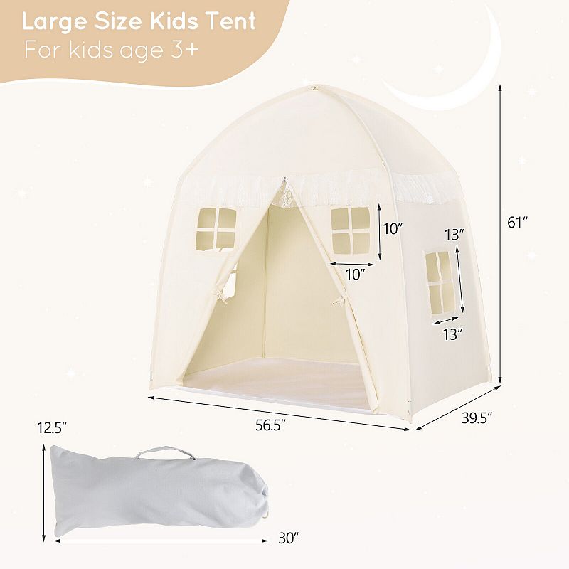 Portable Indoor Kids Play Castle Tent