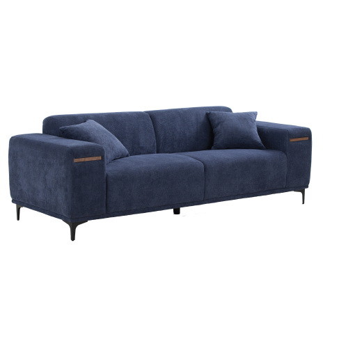 90 Mid Century 3 Seater Sofa with 2 Stretchable W...