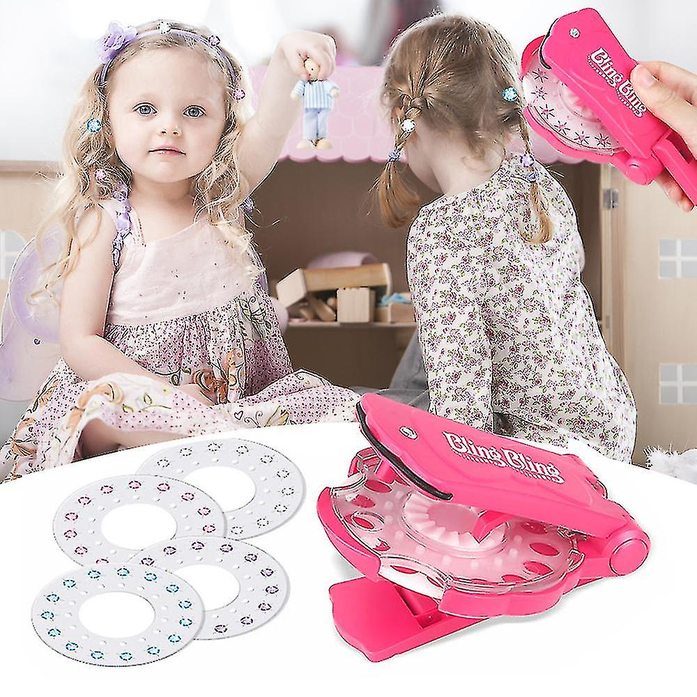 180 Multiple Shape Colors Gems Girls Diy Crystal Diamond Sticker Hair Deco Toys