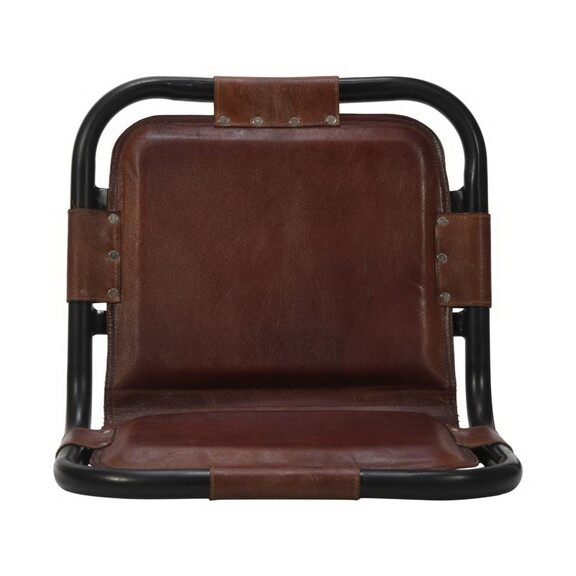 31 inch Bar Height Chair  Genuine Leather Upholste...