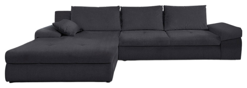 BELLAT Sectional Sleeper Sofa  Universal Corner   Transitional   Sleeper Sofas   by Table World  Houzz