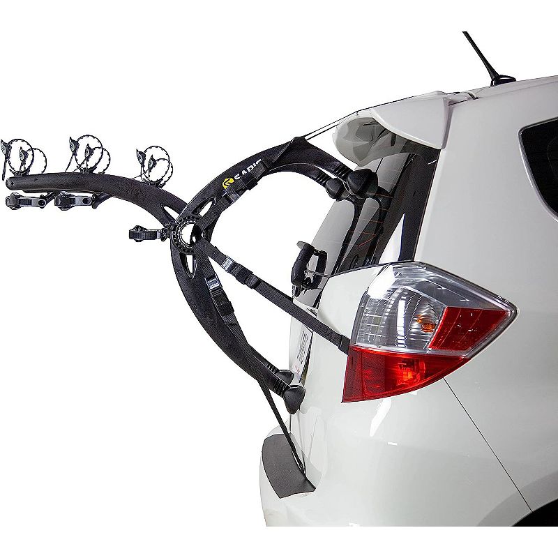 Saris Bones EX Trunk Bike Rack， Bike Rack for Car and SUV， 3 Bikes