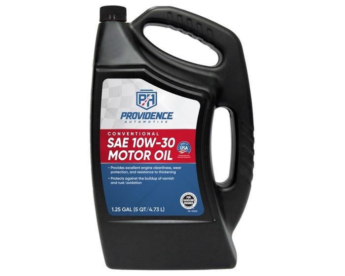 Providence Automotive Oil 10W30， 5 Quarts - PA-10305