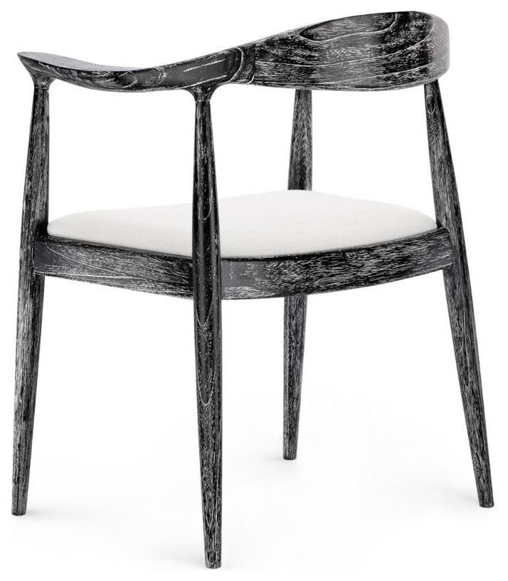 Danish Armchair Black   Midcentury   Dining Chairs   by Old Bones Co.  Studios  Houzz