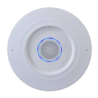 Halo RL56 Series 5 in.6 in. Tunable CCT Smart Voice Integrated LED Recessed White Retrofit Module Trim RL56069B4AWHVA