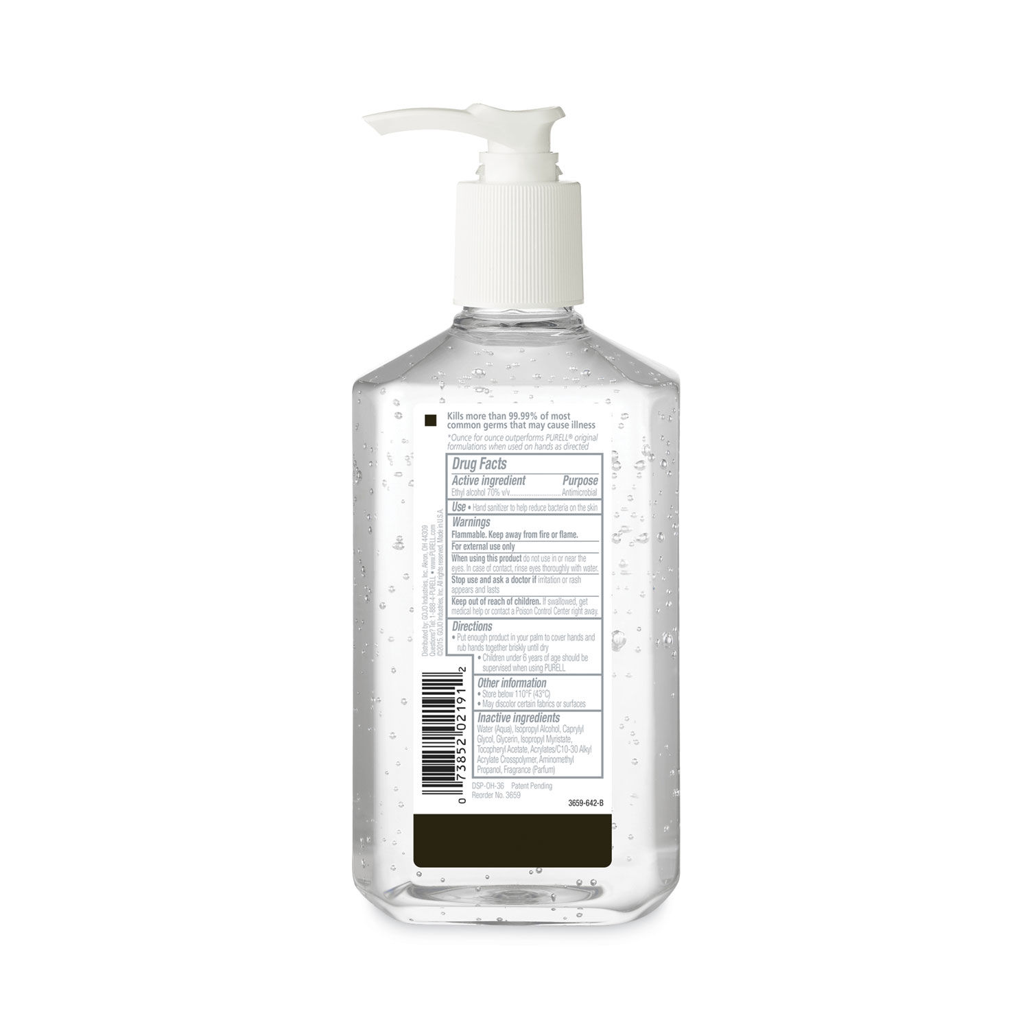 Advanced Refreshing Gel Hand Sanitizer by PURELLandreg; GOJ365912EA