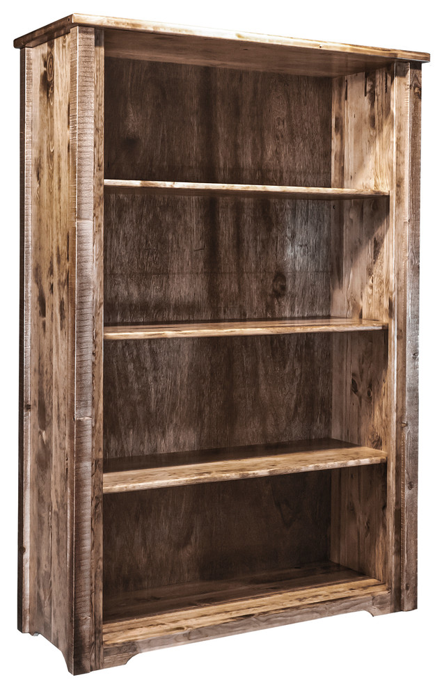 Homestead Collection Bookcase   Rustic   Bookcases   by Montana Woodworks  Houzz