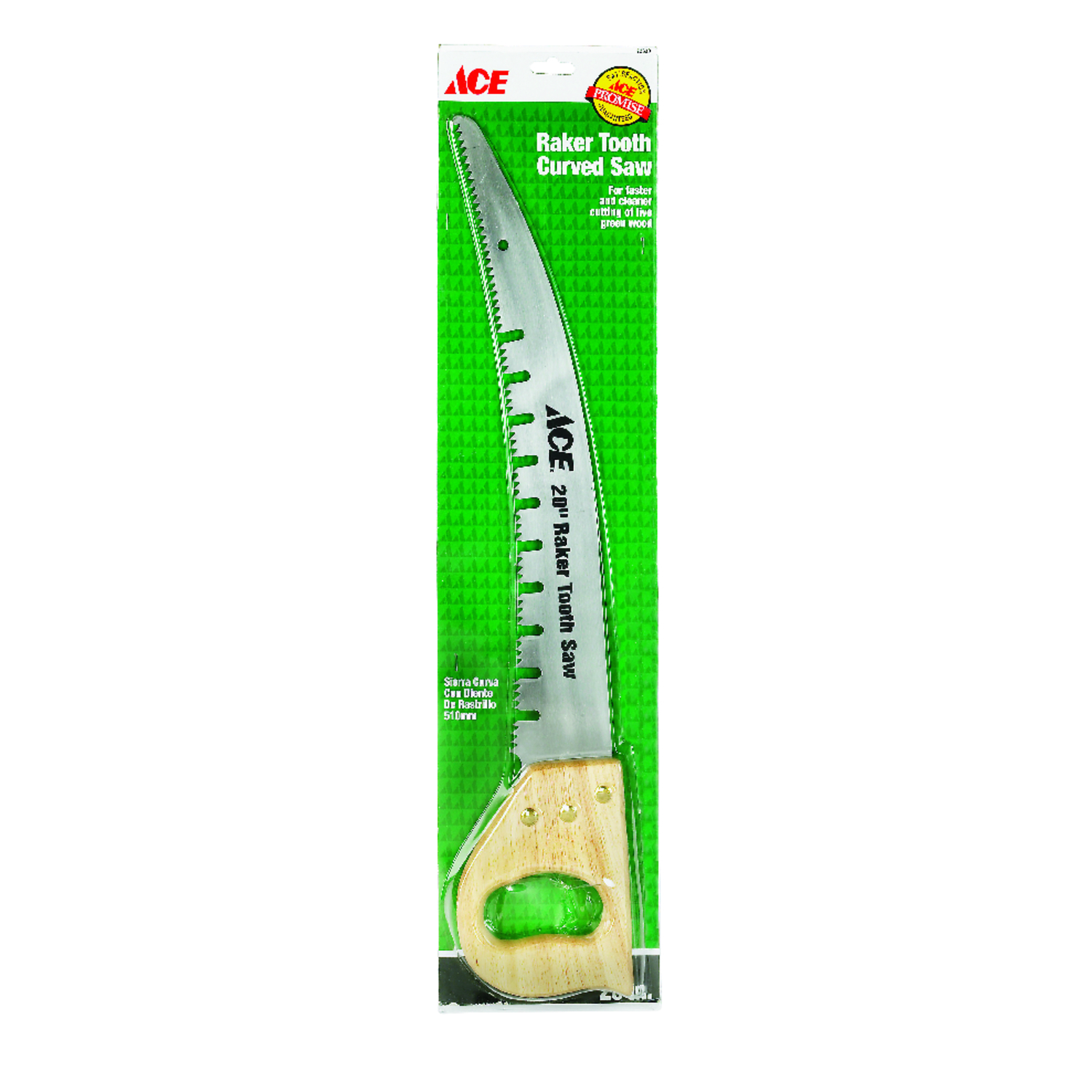 Ace Stainless Steel Raker Tooth Pruning Saw