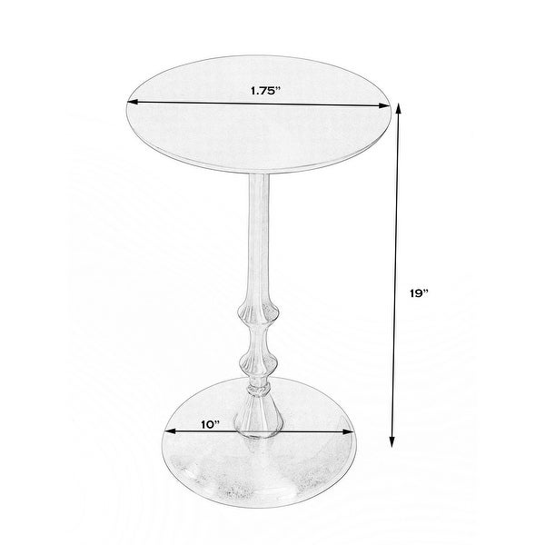 Offex Givanna Stable Metal Side Table - 11.75