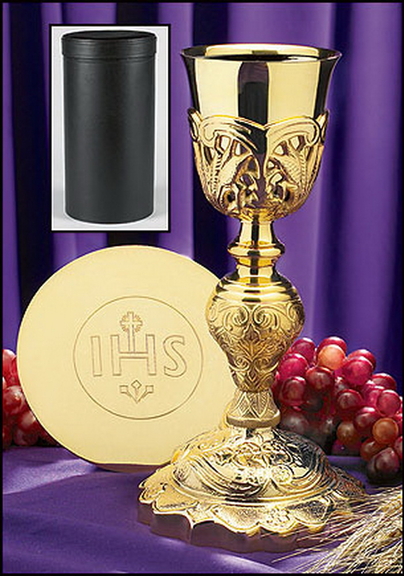 Sudbury NC901 Coronation Chalice With Ihs Paten   ...