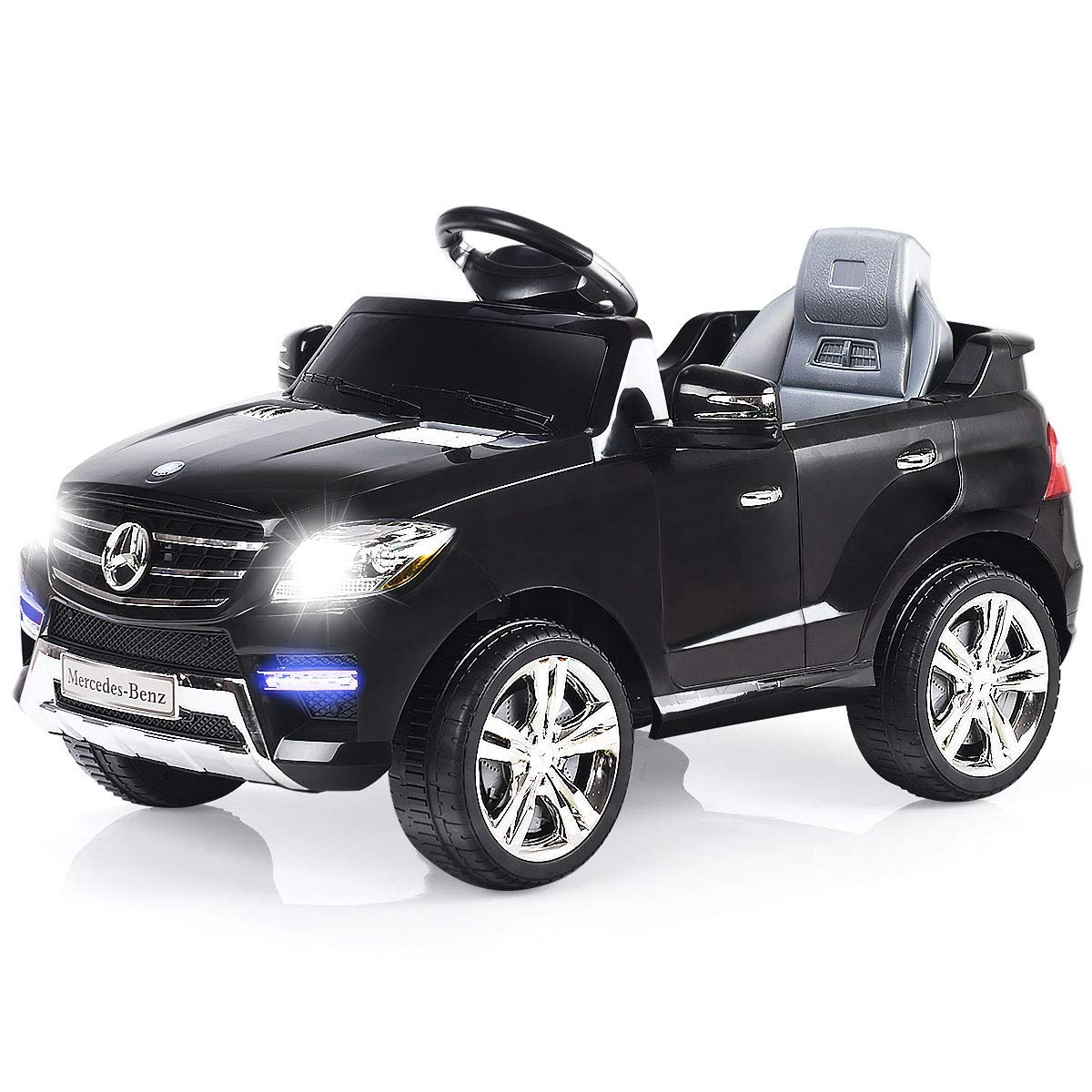 Costzon Ride On Car, Licensed Mercedes Benz ML350 6V Electric 2WD Battery Powered Kids Vehicle