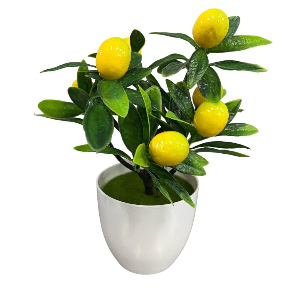 Gorgeous Artificial Lemon Bonsai