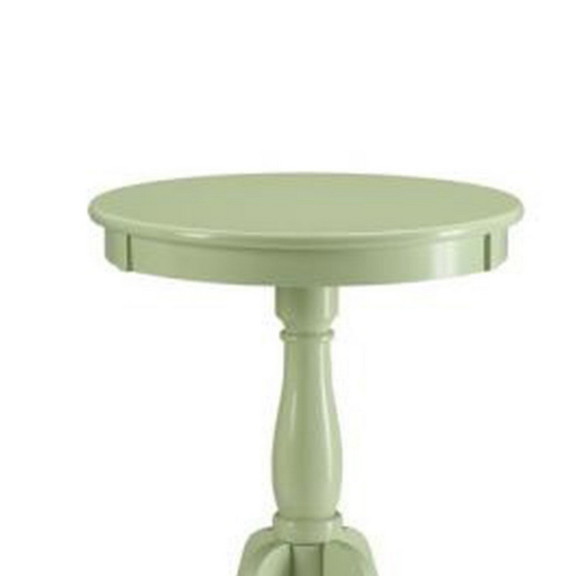 Benzara BM157300 Astonishing Side Table With Round...