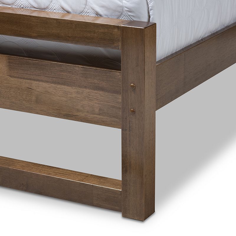 Baxton Studio Torino Open Frame Platform Bed