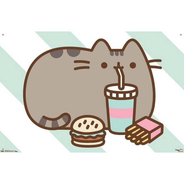 Trends International Pusheen Food Unframed Wall Poster Prints