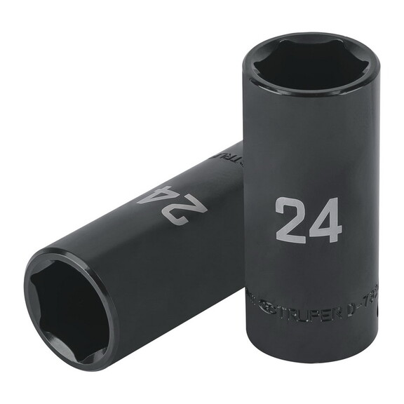 Truper 100923 1/2 drive  24mm  deep impact socket