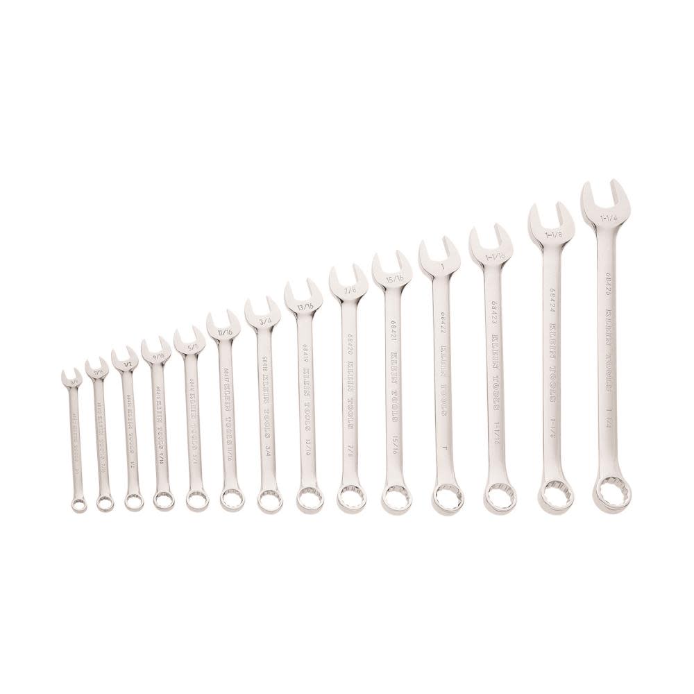 14 Piece Combination Wrench Set ;