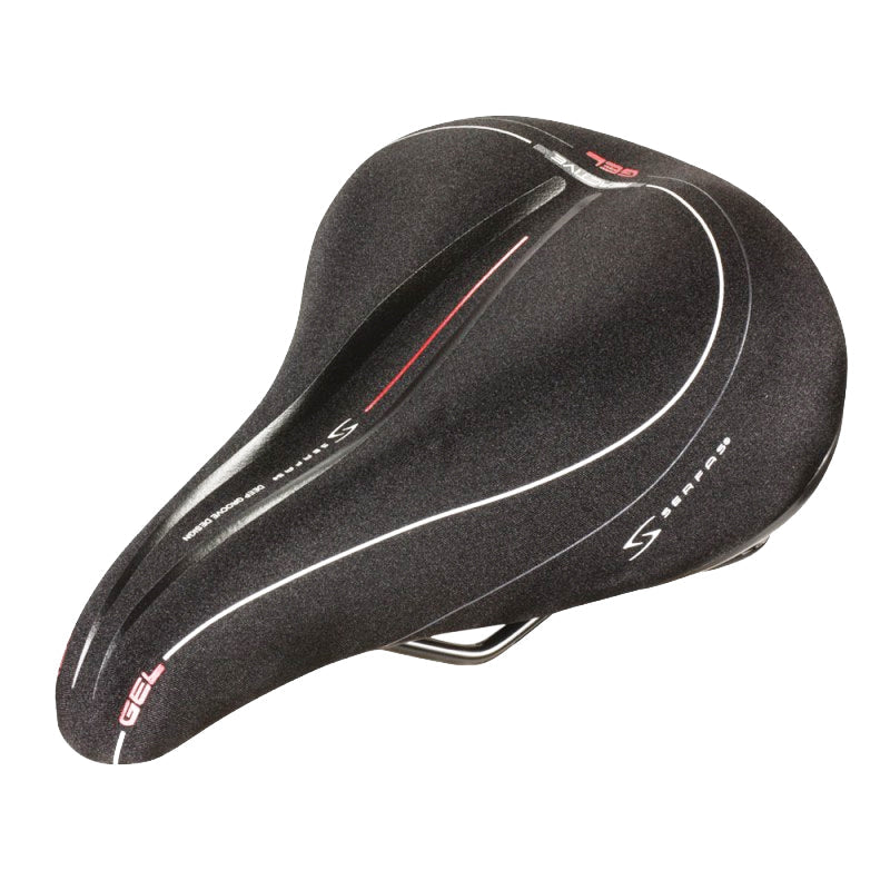 Serfas Full Suspension Hybrid Saddle - Black