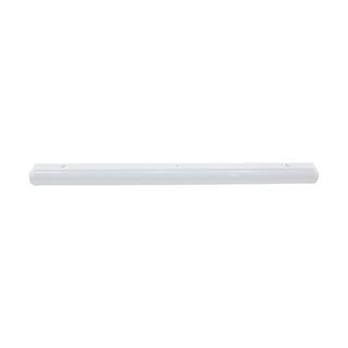 Nuvo Lighting 4 ft. 175-Watt Equivalent Integrated LED White Strip Light Fixture 3500K4000K5000K 65701