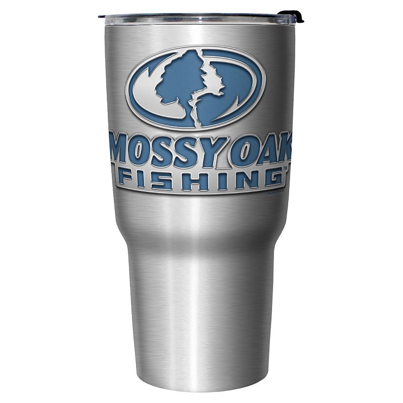 Mossy Oak Fishing Logo 27-oz. Stainless Steel Travel Mug