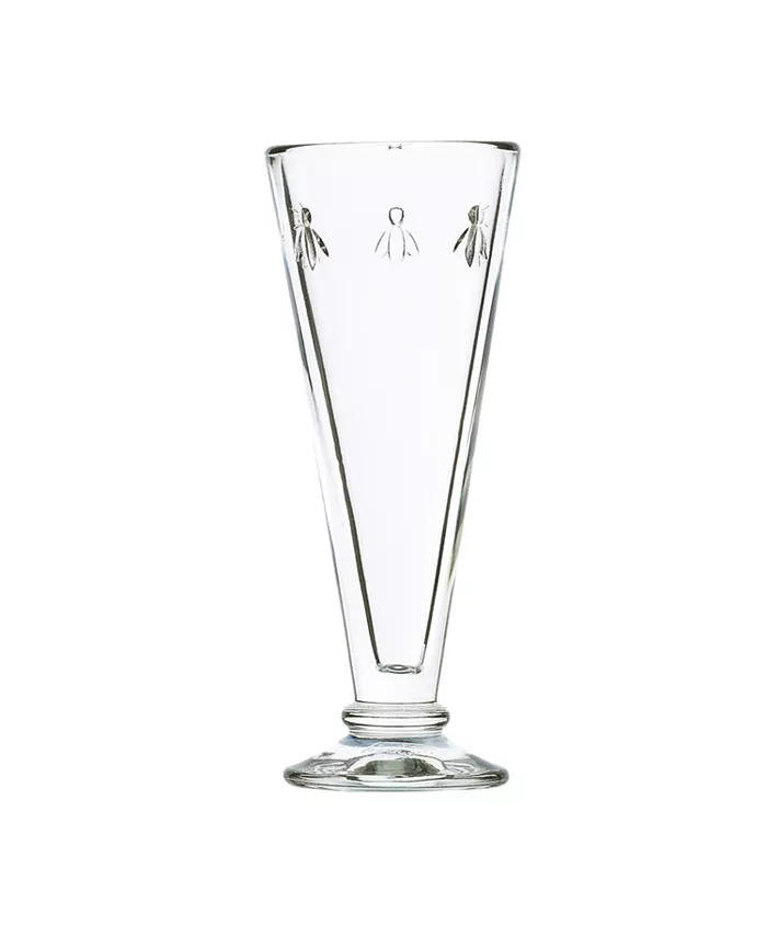 La Rochandegrave;re Glassware Napoleon Bee 6-ounce Flutes Set of 6