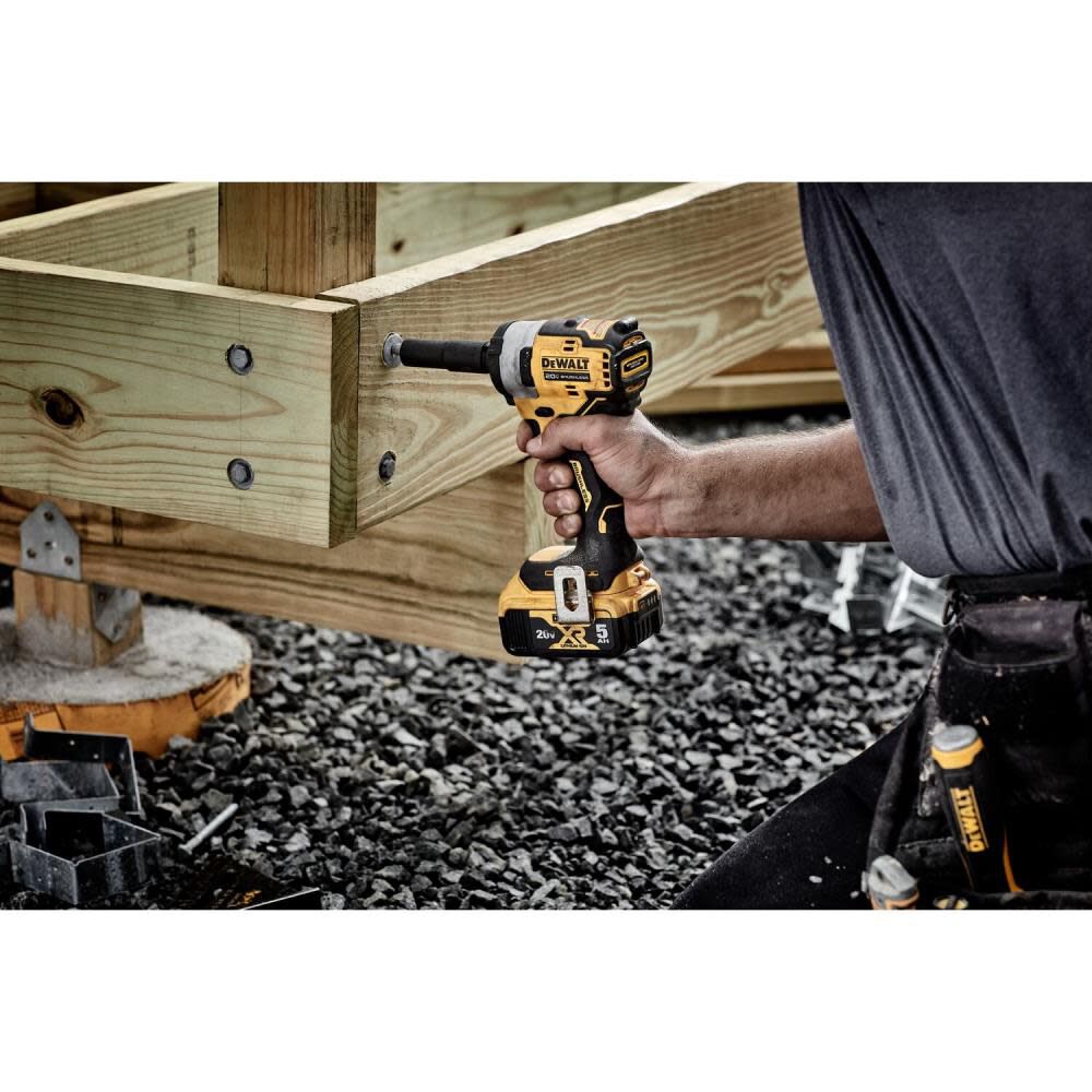 DEWALT 20V MAX 1/2" Impact Wrench Hog Ring Anvil Bare Tool DCF911B from DEWALT