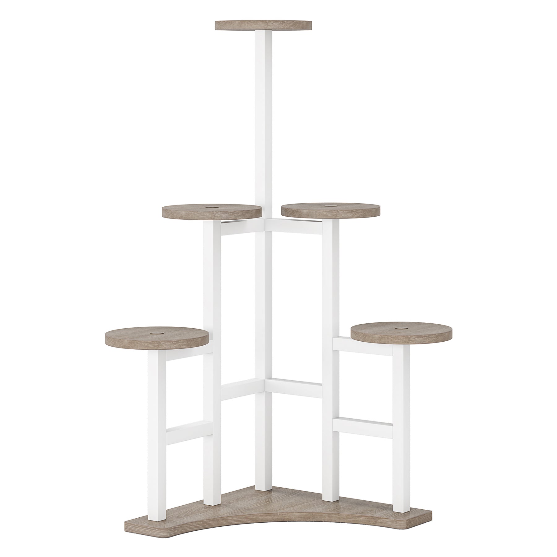 Corner Plant Stand Indoor, 6 Tiered Plant Shelf Flower Stand