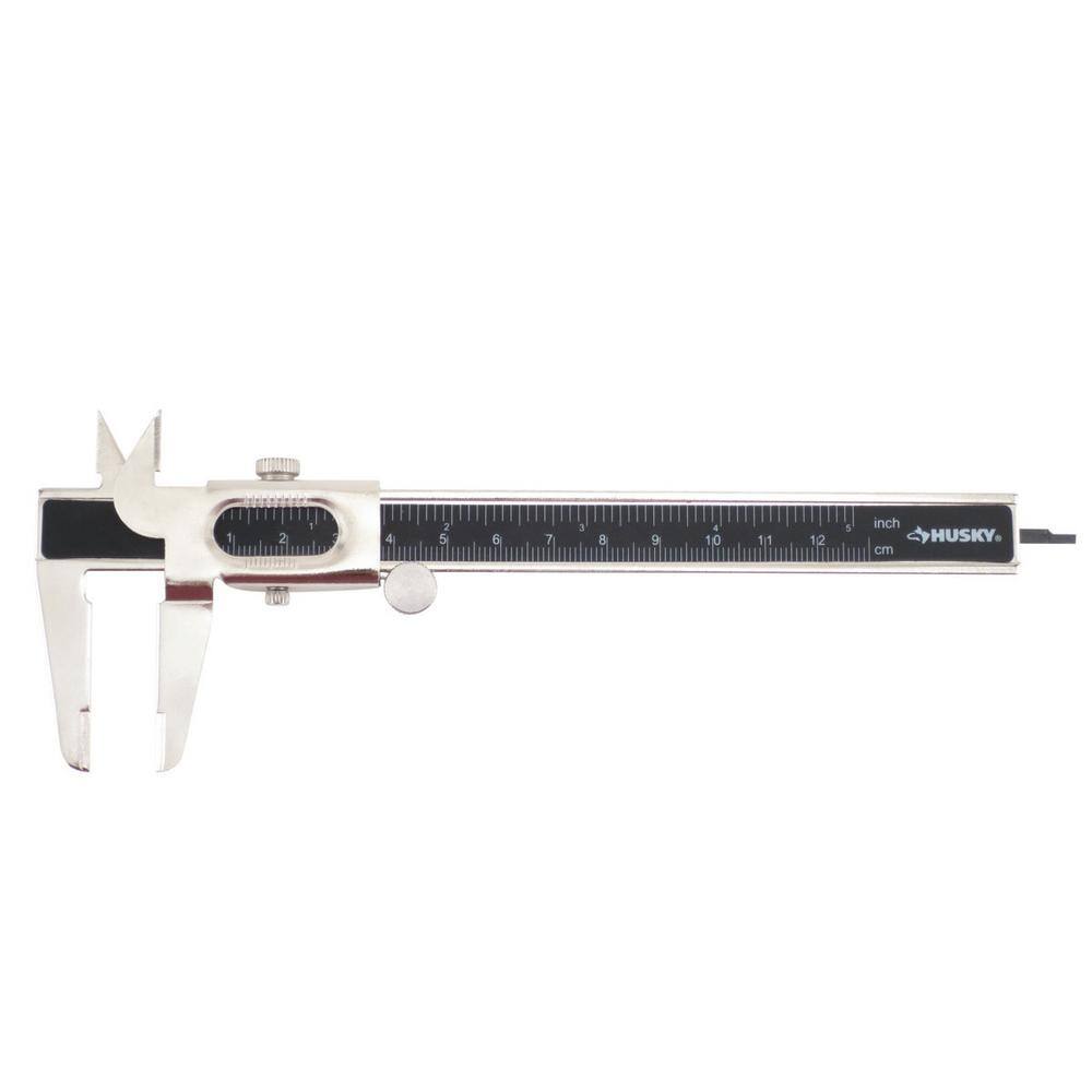 Husky 5 in. High Contrast Vernier Caliper 722H