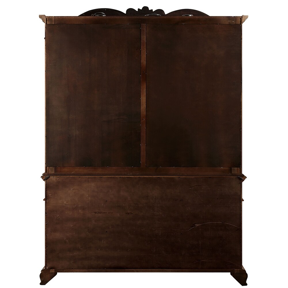 Chateau De Ville Buffet   Hutch in Espresso Finish