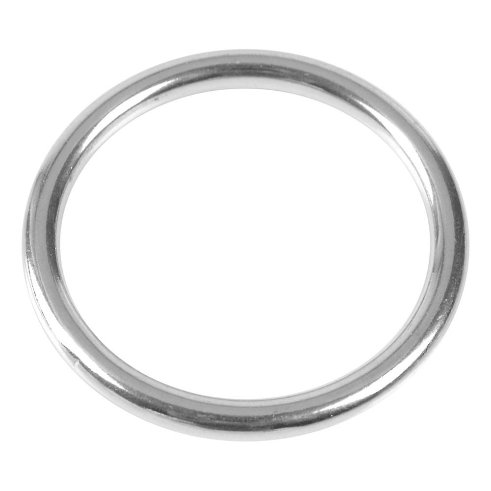 1pc 304 Stainless Steel Welding O Ring Round For Yoga Hanging Diving Marine Boat 3*40mm