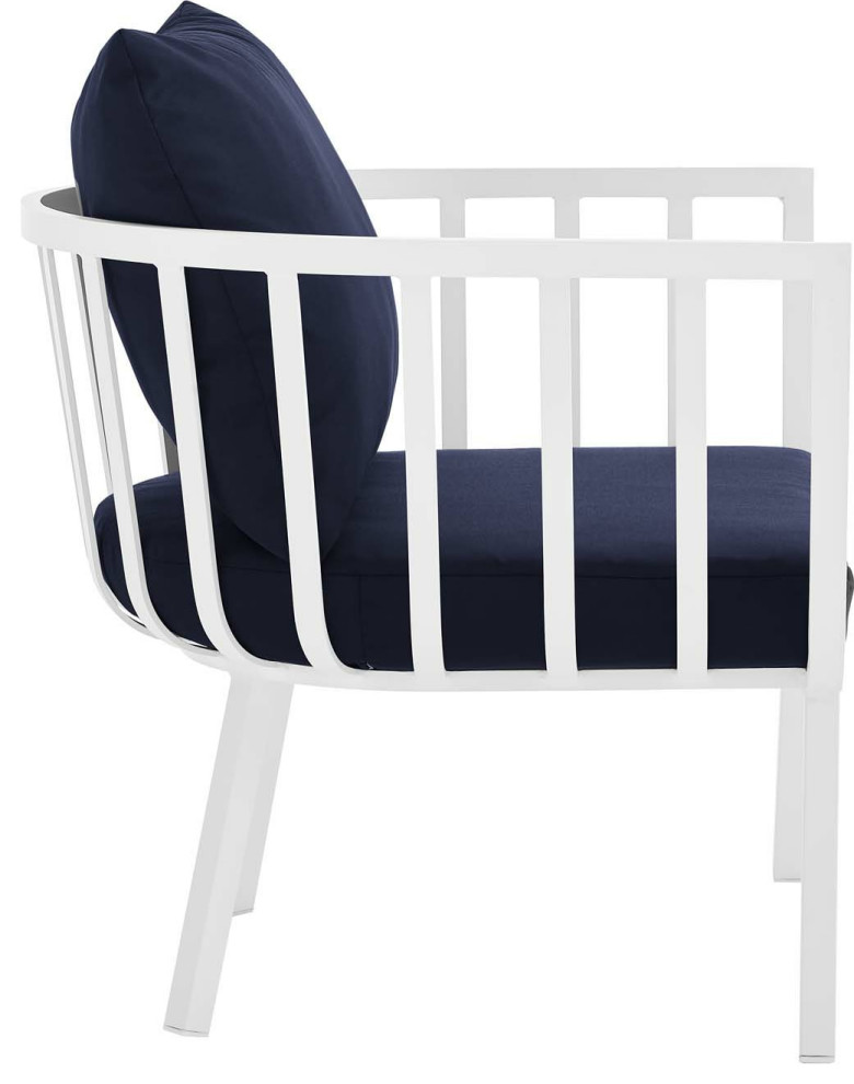 Pottawatomie Armchair   Contemporary   Outdoor Lounge Chairs   by HedgeApple  Houzz