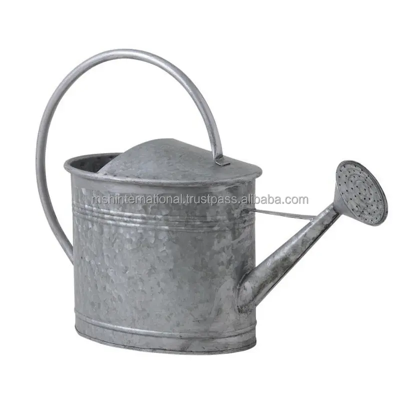 Galvanized Watering Can Top Quality Indian Stylish Handmade Water Can Traditional Designer Wholesale Luxury Watering Cane