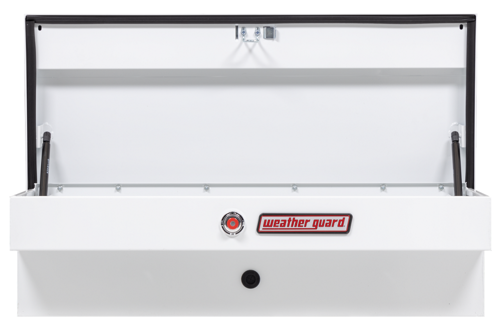 Weather Guard 41 Lo-Side Truck Tool Box Steel White