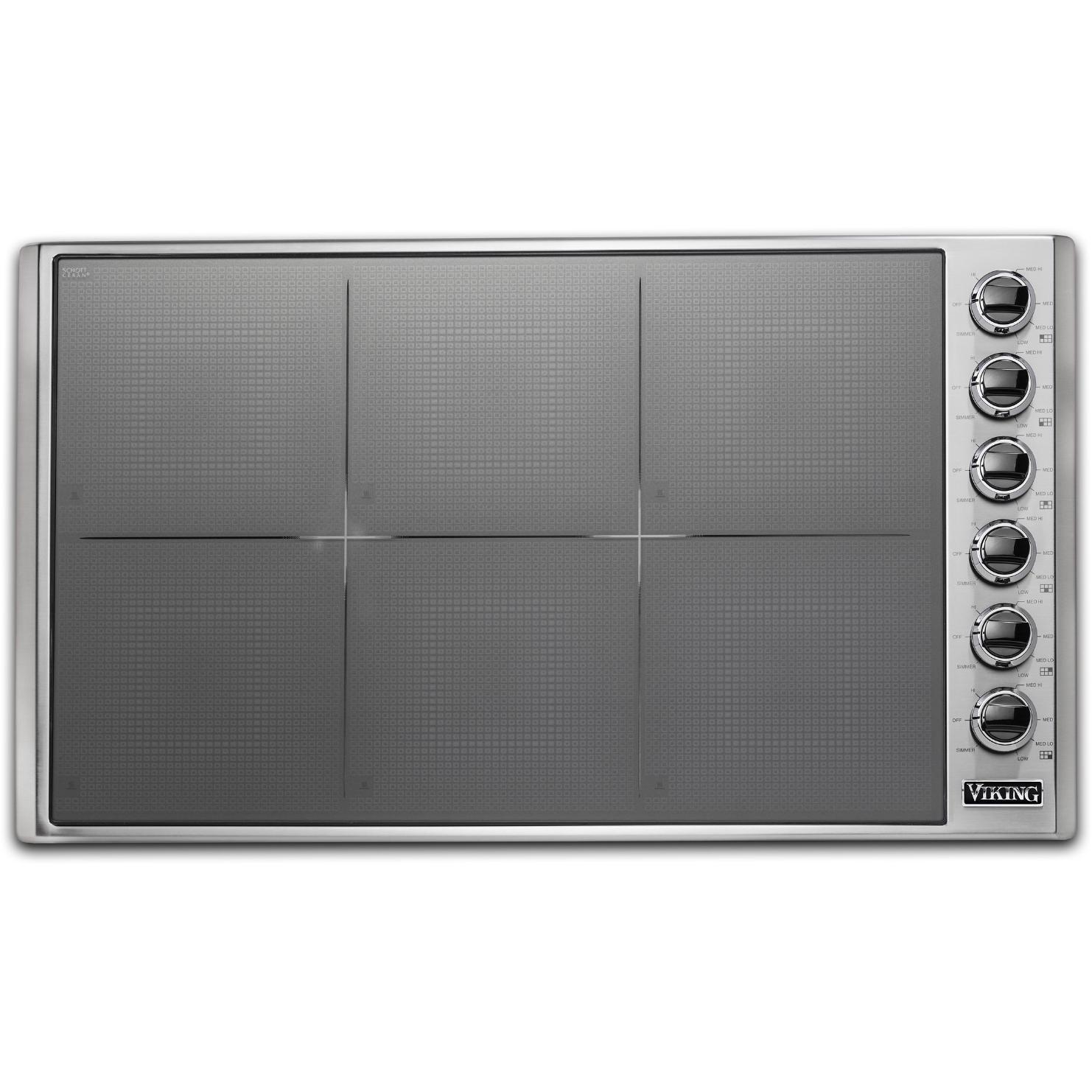 Viking 36-inch Built-in Induction Cooktop with MagneQuick Elements VICU5361-6BST