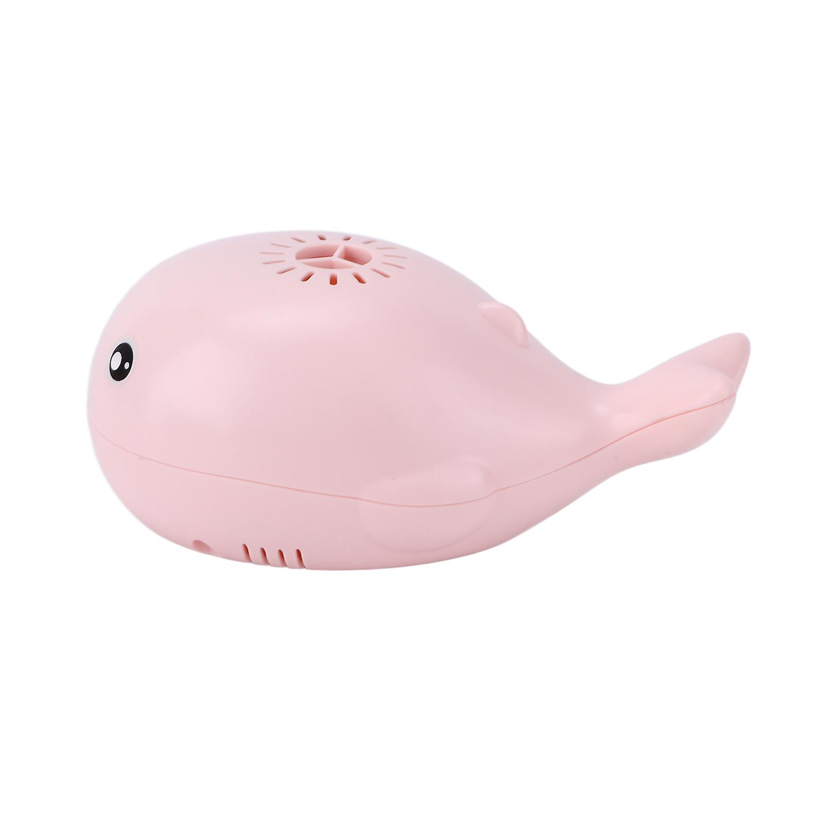 Whale Bath Toy Cute Usb Charging Portable Whales Toys Floating Ball For Children Giftpink