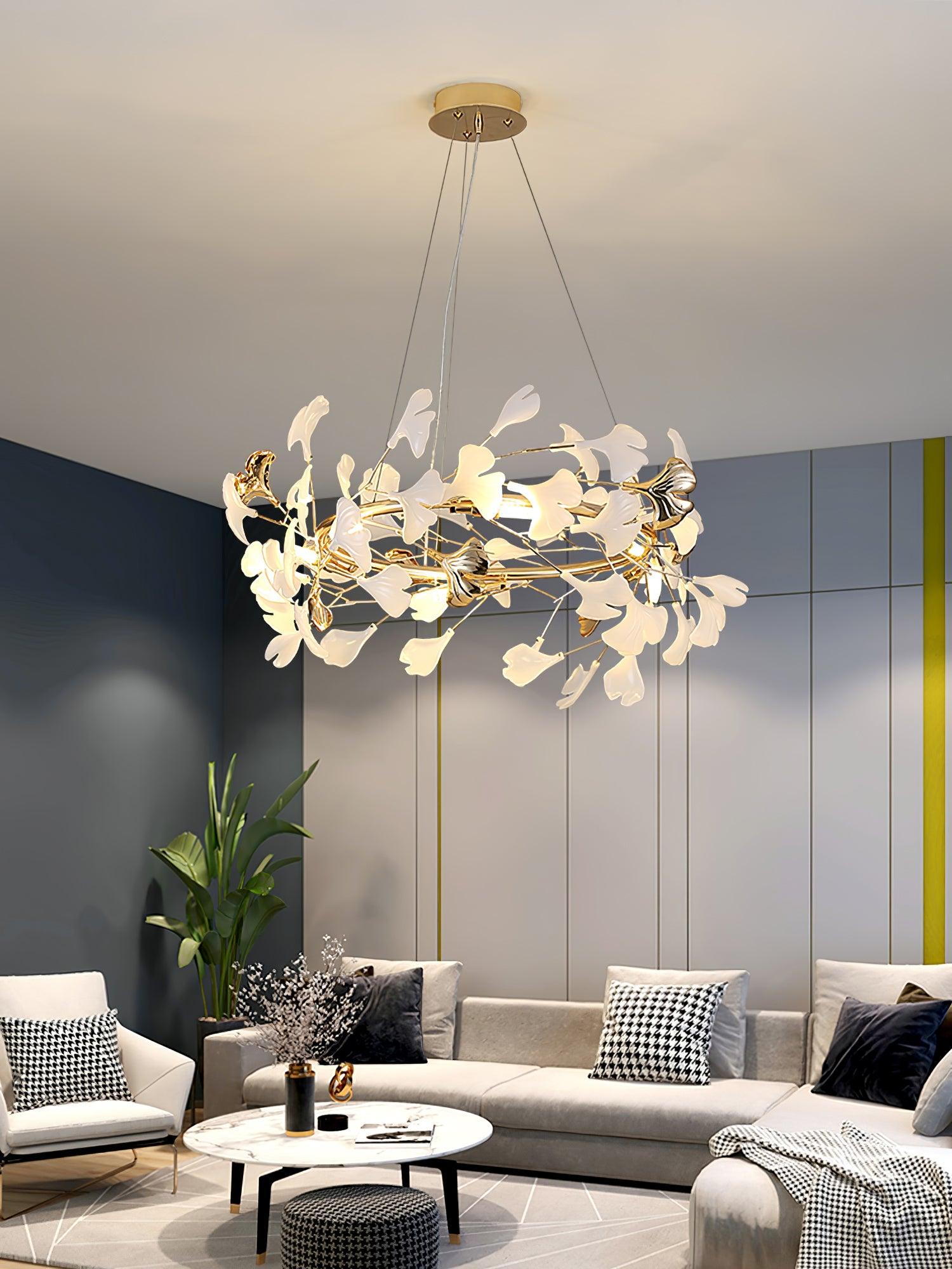 Gingko Chandelier T