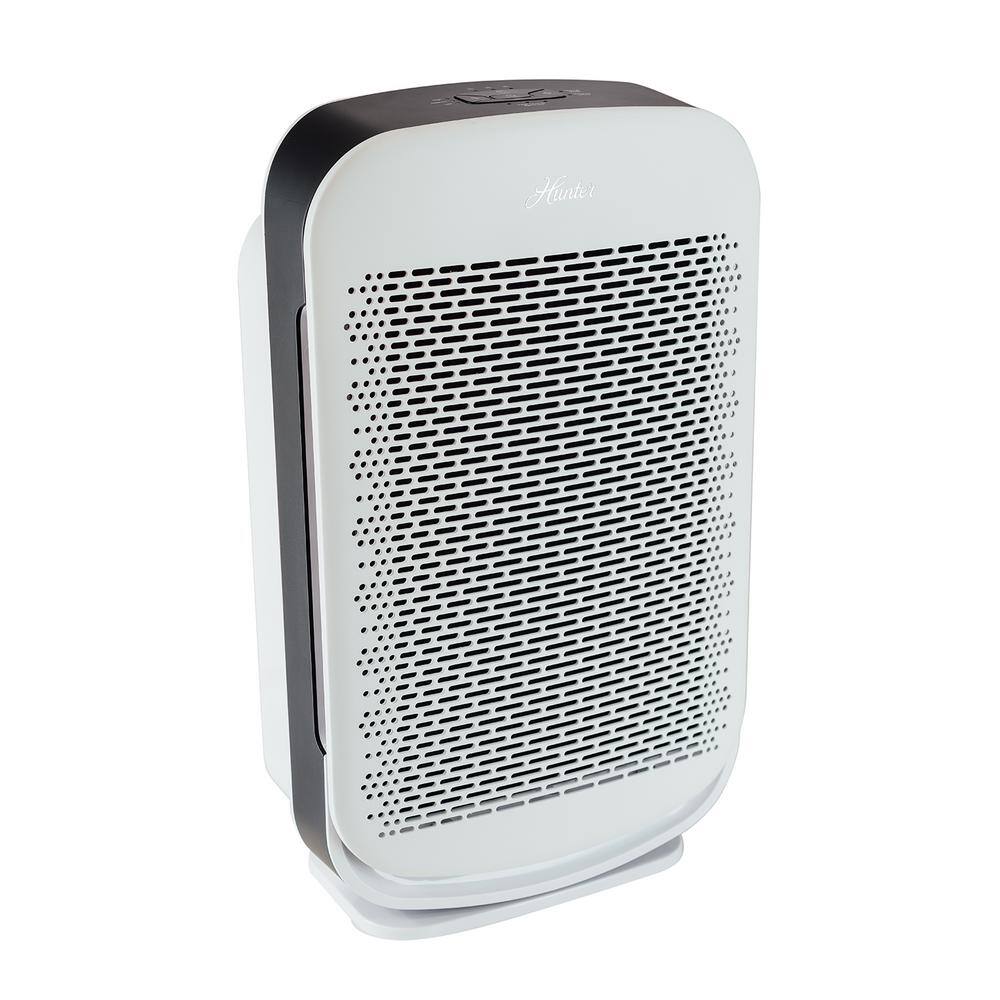 Hunter HP700 True HEPA Medium Console Air Purifier HP700WH