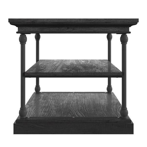 Barnstone Cornice Accent Storage Side Table by iNSPIRE Q Artisan