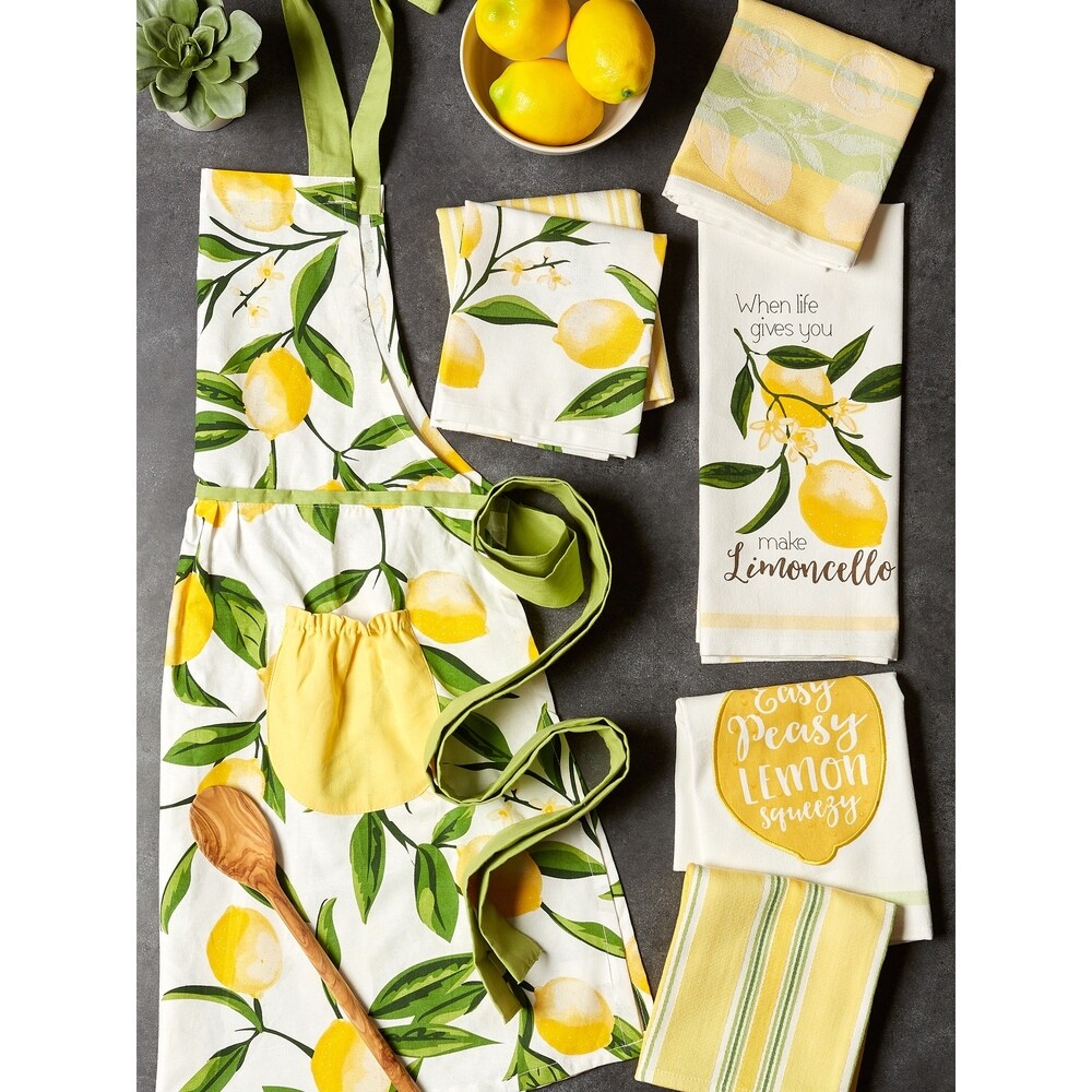 DII Lemon Bliss Kitchen Textiles  18x28\