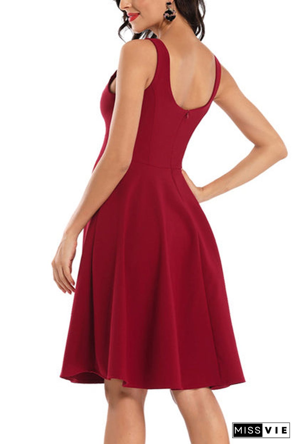 Sexy Sleeveless A-line Cocktail Dress